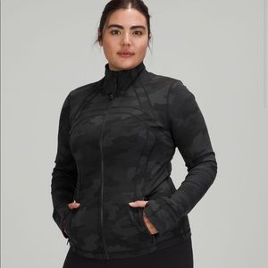 Lululemon black camo define jacket
